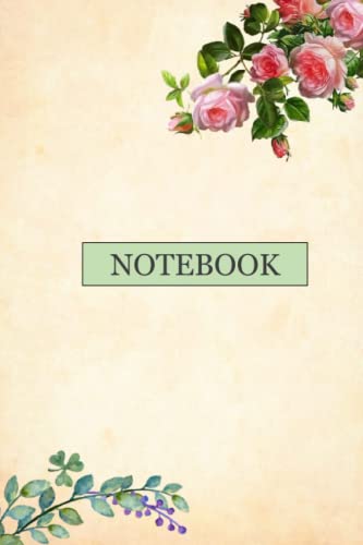 Vintage Style Floral Bouquet Notebook