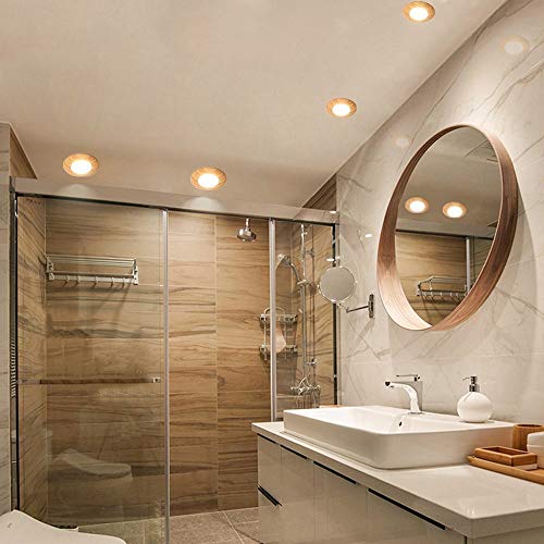Vinteen Luz de techo de la habitación Downlight LED incorporado de estilo japonés de madera de color que viven Antecedentes Corredor luces 5W 7W pasillo iluminación de la pared del agujero de la lámpa