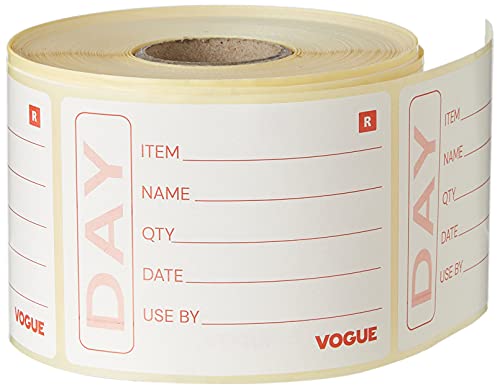 Vogue E148 prepped producto etiquetas (Pack de 500)