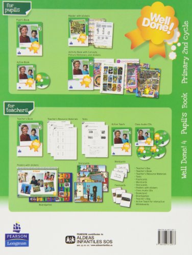 Well Done! 4, Educación Primaria, Pupil’s Pack - 9788498372977