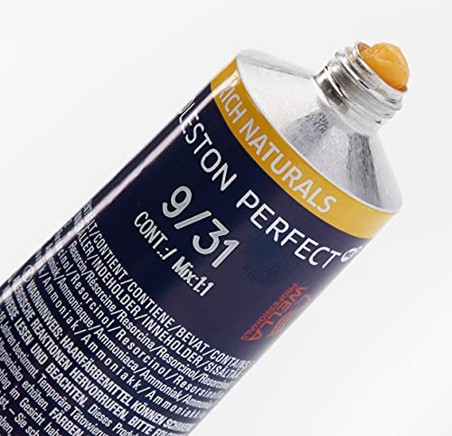 Wella Professionals Koleston Perfect Me+ Rich Naturals 9/31 - Tinte para el pelo, tono rubio ceniza dorado, 60 ml