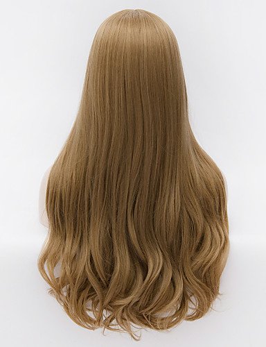 XH@G onda natural manera de la señora de las pelucas de cabello consejos de belleza de las pelucas sintéticas del pelo , brown