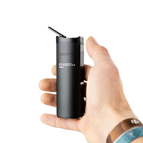 XMAX | Starry 3.0 - Vaporizador portátil - Compatible con hierbas secas, aceites y cera - 2 años de garantía - Kit completo - Negro