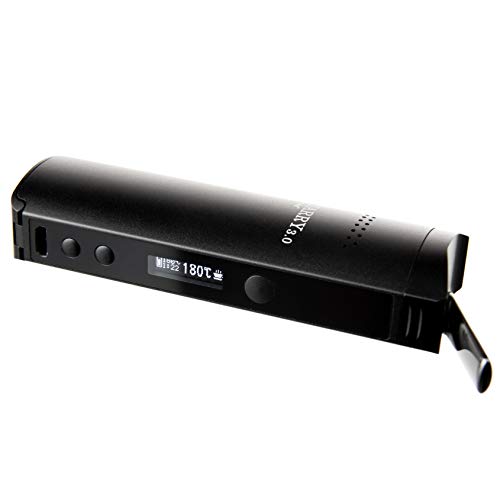 XMAX | Starry 3.0 - Vaporizador portátil - Compatible con hierbas secas, aceites y cera - 2 años de garantía - Kit completo - Negro