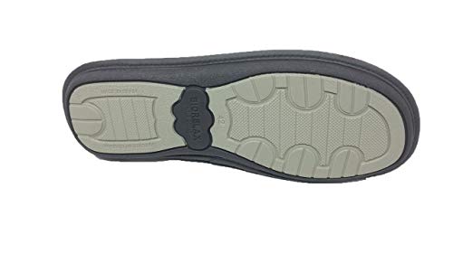 Zapatillas de Estar por casa/Biorelax/Primavera-Verano/Mod. Auto Rojo/Puntera Abierta/con Cámara de Aire/Talla 46