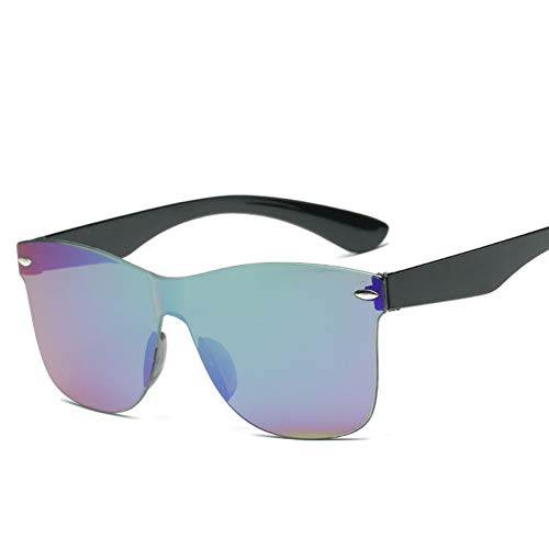 ZMGAW Adulto Espejo Gafas De Sol Mujeres Hombres Venta Al por Mayor Moda Color Gafas De Sol