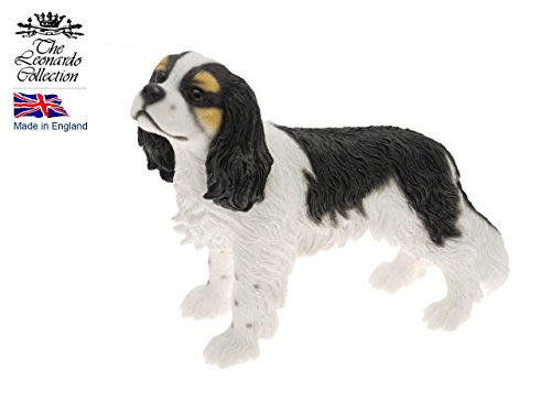 12,7 cm de pie perro Cavalier King Charles Spaniel, cumpleaños, Navidad, equipo Manchester United