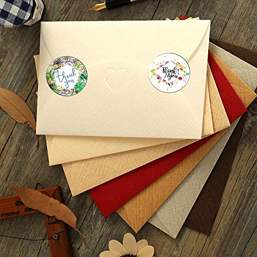 1500 pegatinas de agradecimiento, gracias por su pedido, gracias por apoyar a mi pequeña empresa, adecuado para tarjetas de felicitación, ramo de flores, paquete, envoltura de regalo(2.5cm)