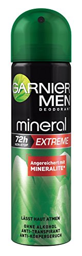 72h Garnier Mineral extrema Lote de 3 desodorantes para hombres 3 x 150 ml