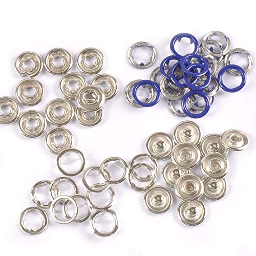 9.5mm 18color Metal Prong Botones a presión para ropa Mameluco del bebé Hebilla Snap Fasteners Press Studs Poppers 20 sets (4pcs 1set) c2230,12