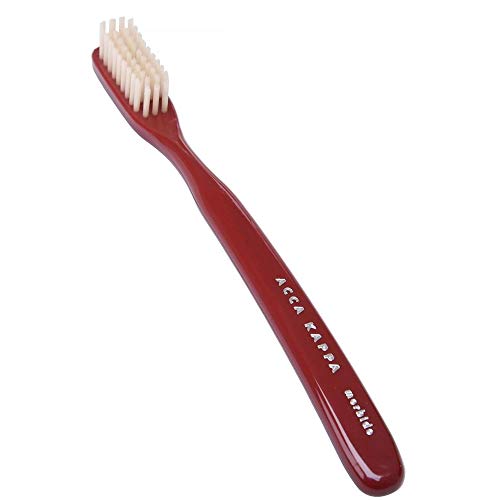 Acca Kappa Cepillo De Dientes Rojo Vintage Nylon Suave