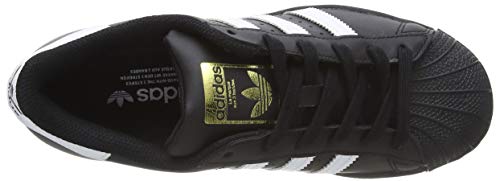 Adidas Originals Superstar J, Zapatillas de Básquetbol, Core Black/Footwear White/Core Black, 38 EU