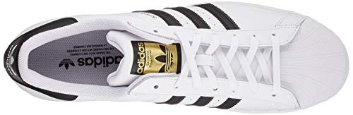 adidas Originals Superstar, Zapatillas Deportivas Hombre, Footwear White/Core Black/Footwear White, 44 EU
