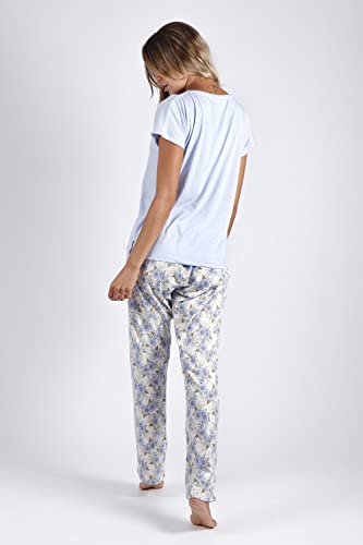 ADMAS Garden Pijama Manga Corta Best Wishes para Mujer