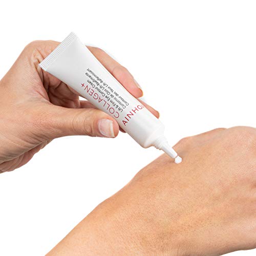 AINHOA Cosmetics – COLLAGEN+ Contorno de Ojos Lift-Reafirmante 15 ml – Corrector ojeras, Antiojeras Mujer, Antiarrugas, Lifting y Anti-bolsas con Colágeno marino – Día/Noche- Calidad Profesional