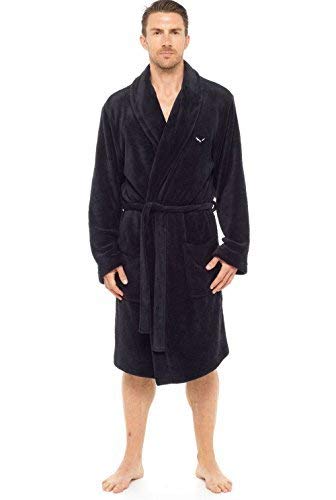 Albornoz para hombre con suave forro polar