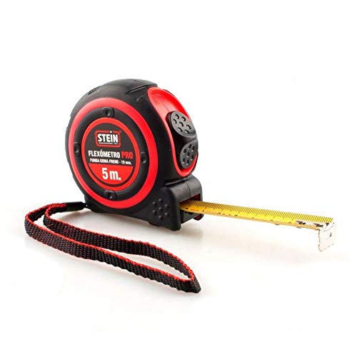 Alfa 11445 - Flexometro stein pro f/goma 5m.19mm.bl