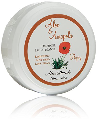 Aloe Canarias 200110 - Cremigel de aloe vera y amapola para piernas cansadas, 150 ml