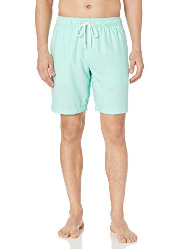 Amazon Essentials Bañador de 9"de secado rápido fashion-swim-trunks, Mint, US XXL (EU XXXL-4XL)