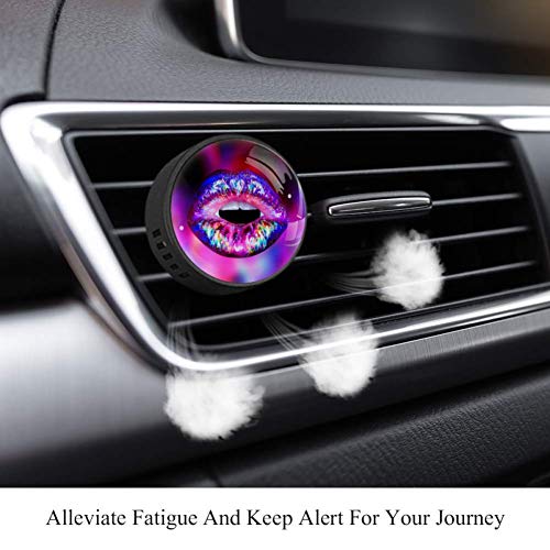 Ambientador para Coche con diseño de Mariposas e hortensias, Fragancia Floral de Fruta de la pasión, difusor de aceites Esenciales para aromaterapia, 2 Unidades