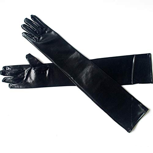 amorar Sexy pescado Red largos guantes Disfraz Accesorio Half de dedos Punk Style novedad Guantes Guantes para fiestas Night Club Ocasiones Especiales boda Guantes, Mujer, Negro , talla única