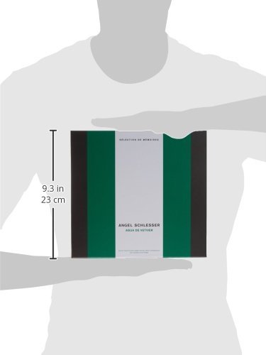 Angel Schlesser Agua De Vetiver - Agua de perfume, 2 piezas, 200 gr