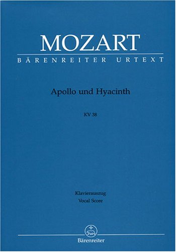 Apollo Und Hyacinth - Vocal and Piano - Book