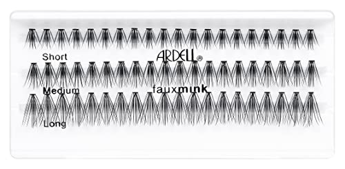 Ardell Pestañas Postizas de grupo sin nudo Faux Mink Individuals Combo Pack Long - Pestañas largas