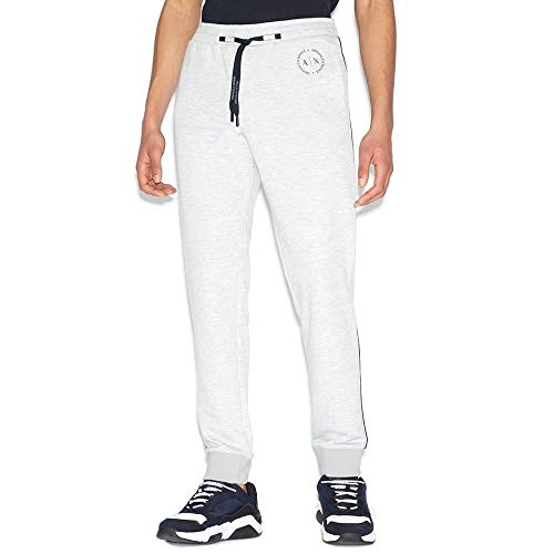 Armani Exchange 8nzp91 Pantalones de Deporte, Gris (B09B Heather Grey), W38 (Talla del Fabricante: Large) para Hombre