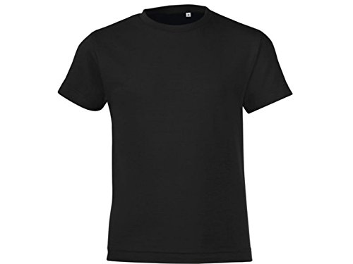ATELIER DEL RICAMO - Camisa Deportiva - para niño Negro 2 años