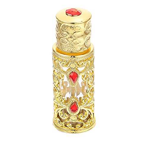 Beaupretty Botellas de Goteros de Vidrio Botellas de Aceites Esenciales Vacías de 3ML Frascos de Muestra de Perfume Envases Cosméticos Líquidos de Esencia