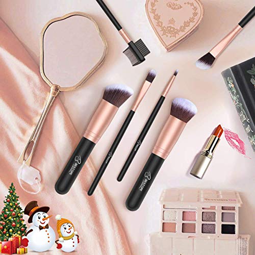 BESTOPE Brochas de Maquillaje (Rosa)