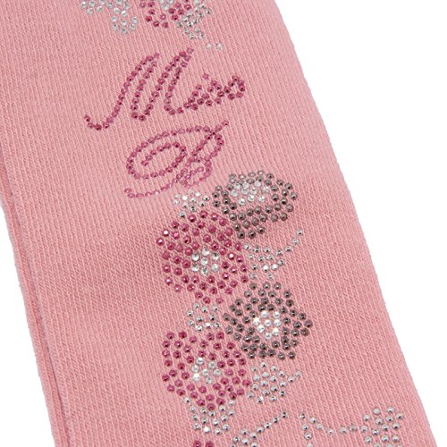 Blumarine 1199W collant bimba MISS pink cotton tights girl kid [14 YEARS]