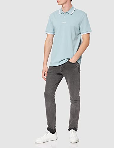 BOSS Pchup 1 Camisa de Polo, Turquoise/Aqua446, XL para Hombre