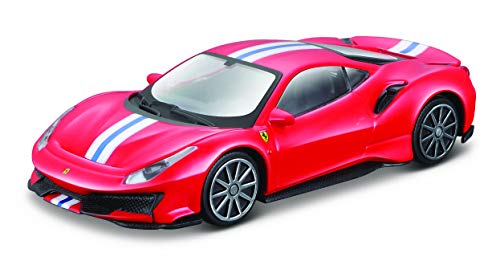 Burago 1:43-Coche Ferrari 488 Pista (90605.012)