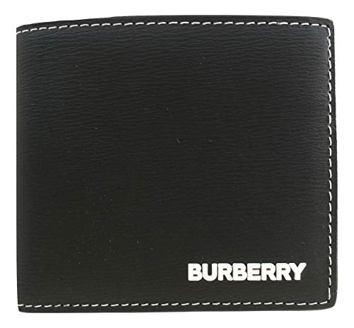 BURBERRY Cartera de hombre tipo libro con monedero negro 80324841 negro