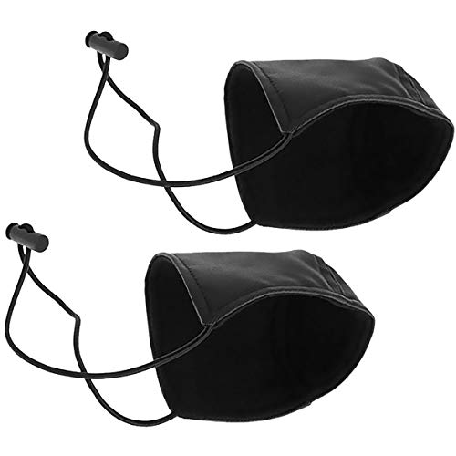CAILI Protector de Zapatos para Conducir, 2 Piezas Resistente Al Desgaste para Automóvil Cubierta De Tacón para Hombres Mujeres, No Han Aparecido Rozaduras (Negro)
