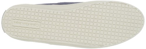 Calvin Klein Jeans Richelle CKJ Jacquard/Grosgrain - Zapatos con Cordones de Lona Mujer, Color Azul, Talla 37