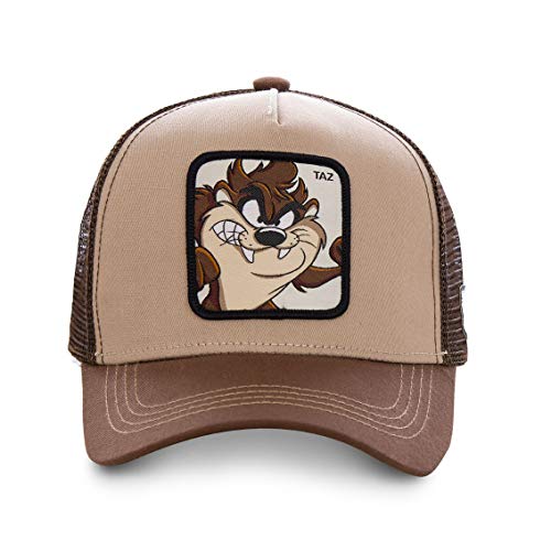 Capslab Taz Trucker Cap Looney Tunes Brown - One-Size