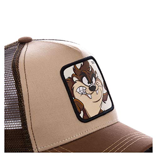 Capslab Taz Trucker Cap Looney Tunes Brown - One-Size