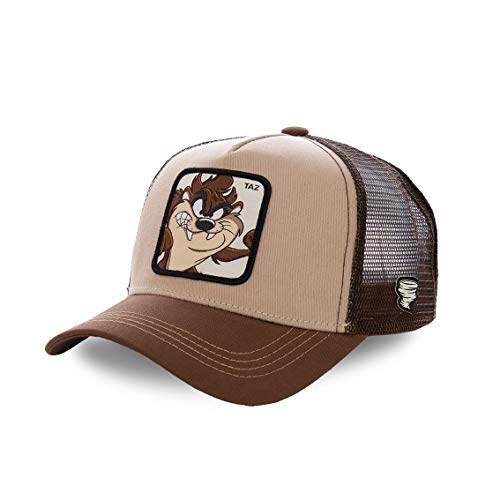 Capslab Taz Trucker Cap Looney Tunes Brown - One-Size