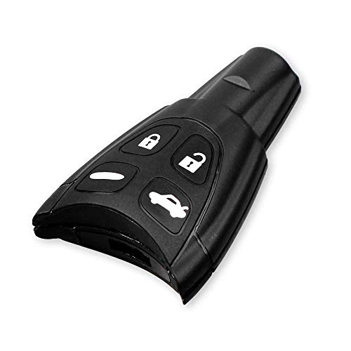 Carcasa llave para Saab 93 95 9-3 9-5 9.3 9.5 - 4 botones - Mando a distancia