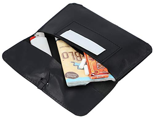 Cartera Gusti para Tabaco Jesse de Cuero Negro…