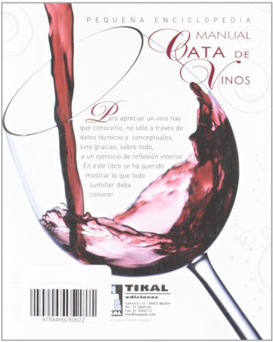 Cata de vinos. Manual (Pequeña Enciclopedia)