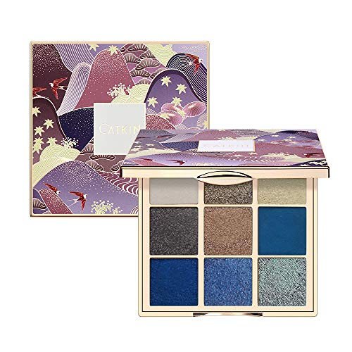 CATKIN Paletas de Sombras de Ojos Brillante Acabados Mate, Satinados y Metalizados Paletas de Maquillaje Pigmentos Compactos(C14)