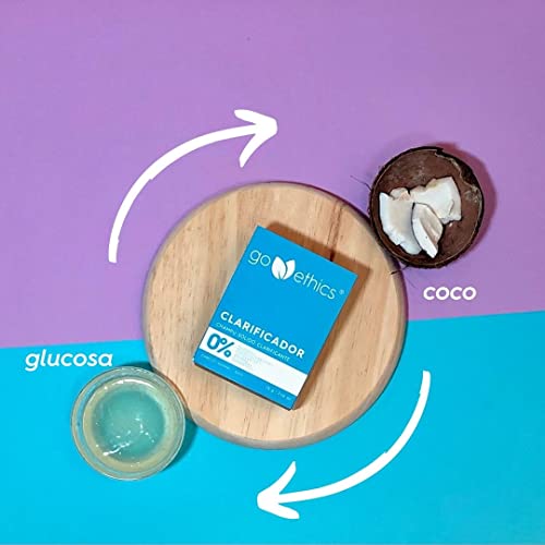 Champu Neutro Aclarante Clarificante Sin Sulfatos Sin Perfume pH Neutro Formato Solido, 75 g