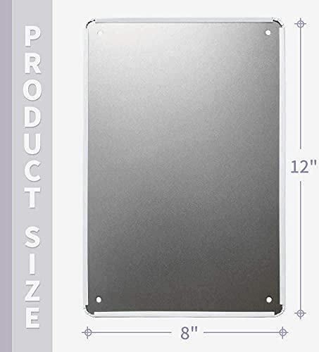 Chica riego Retro Metal Tin Signwall Art Hierro Posters Decoración Escuela Jardín Club Dormitorio Arte de la pared Signos 8x12 pulgadas
