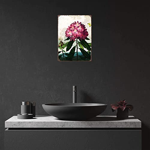 Chica riego Retro Metal Tin Signwall Art Hierro Posters Decoración Escuela Jardín Club Dormitorio Arte de la pared Signos 8x12 pulgadas