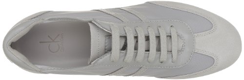 CK Calving Klein Monty Nylon/Suede - Zapatos con Cordones de Material sintético Hombre, Color Gris, Talla 41
