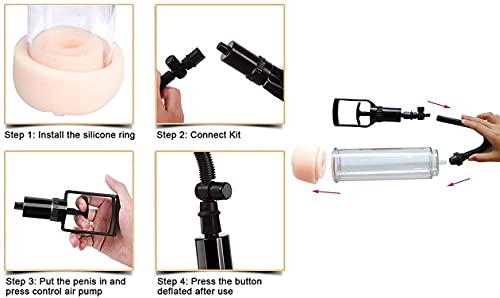 Classoo Masculino Hombre Alargamiento De La Bomba Vacio Crecimiento Male Effective Larger P-UMP Enlarger
